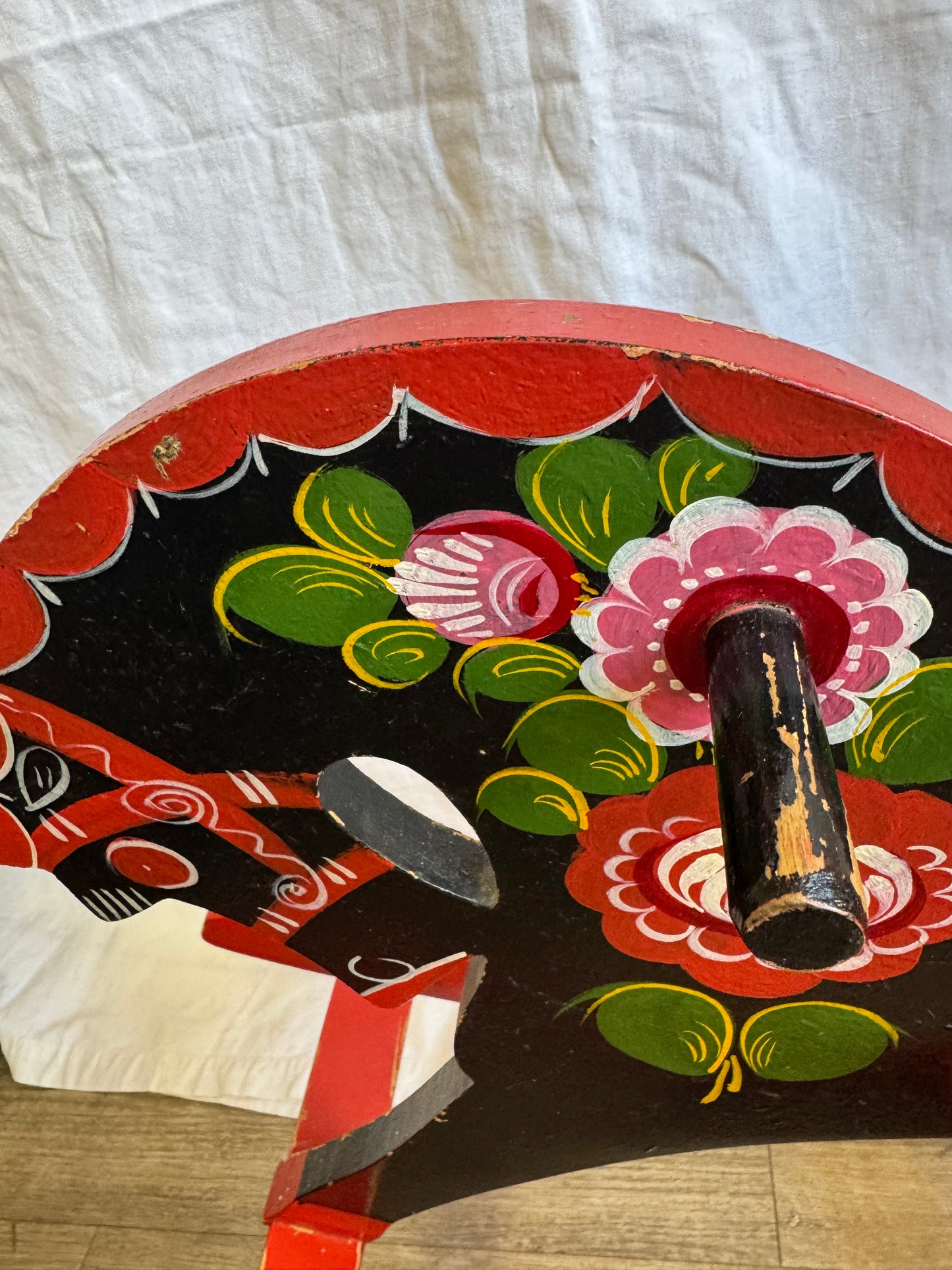 Cheval à bascule russe 70s