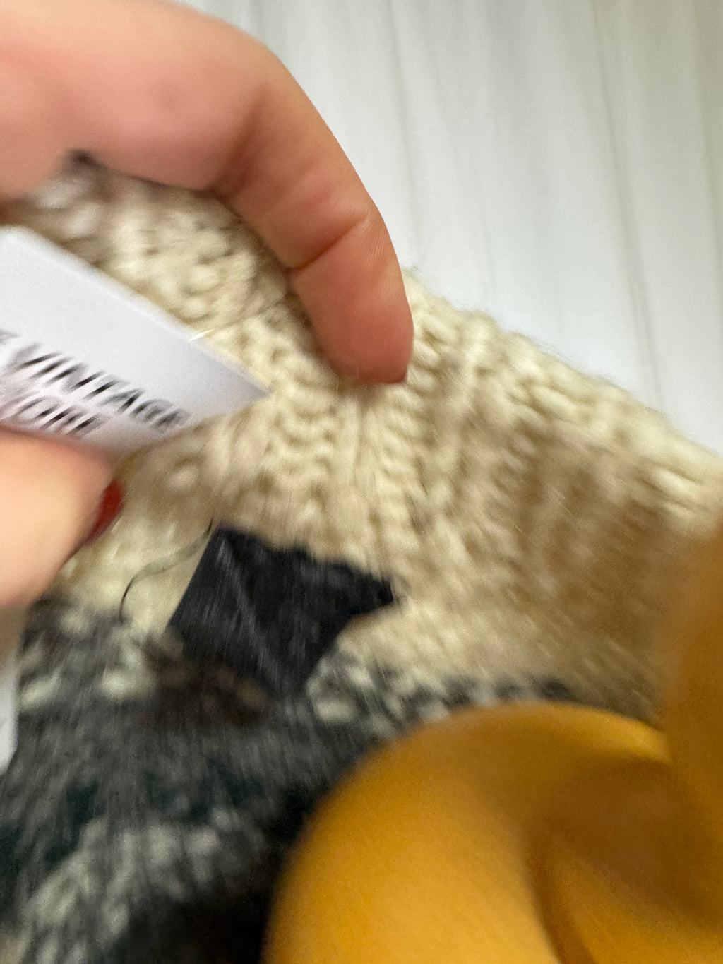 Pull à motifs