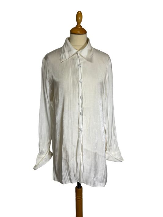 Chemise blanche 80s