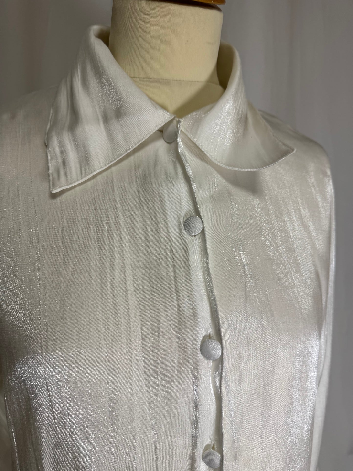 Chemise blanche 80s