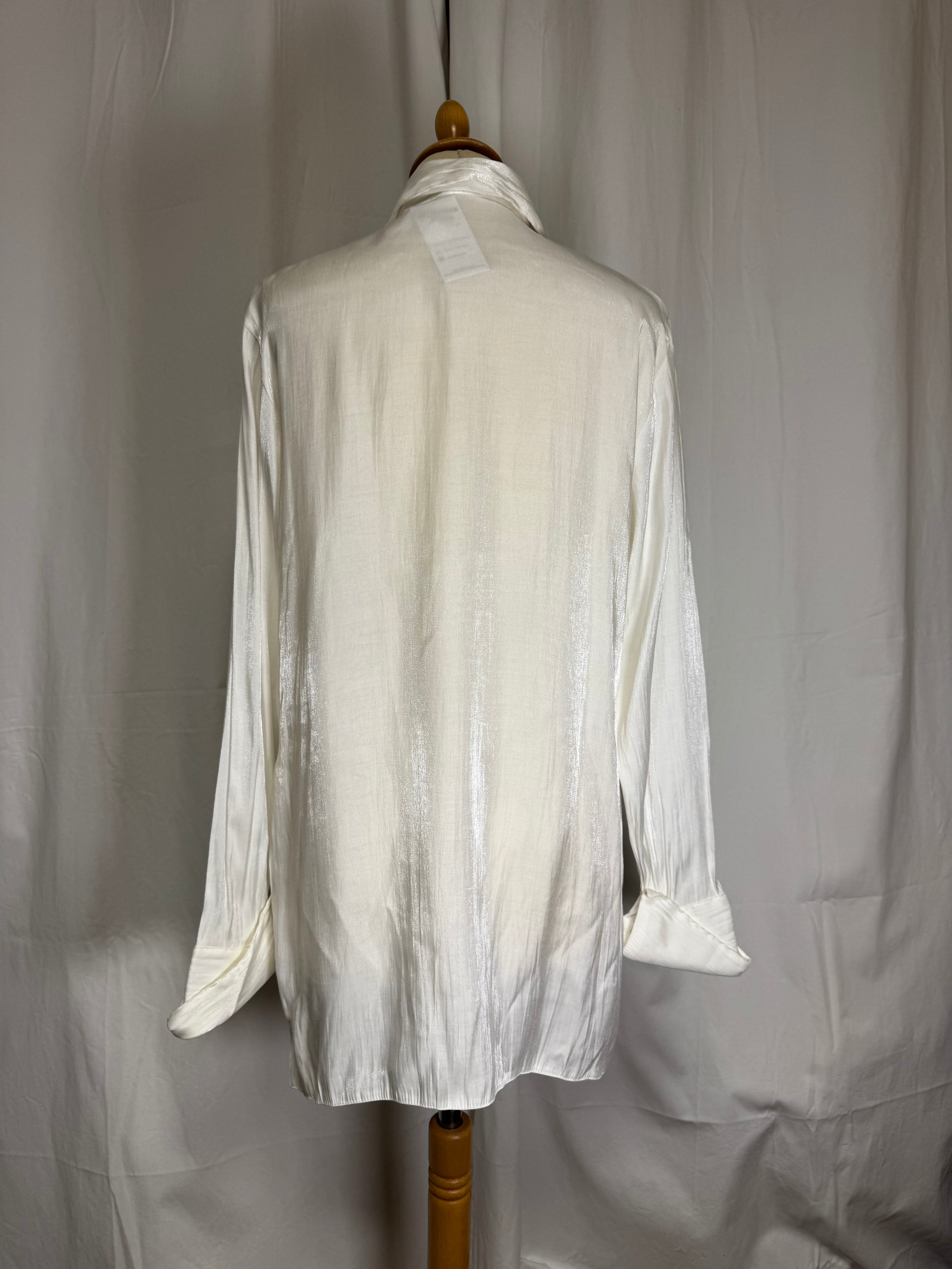 Chemise blanche 80s
