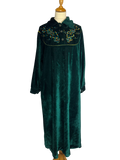 Robe de nuit verte