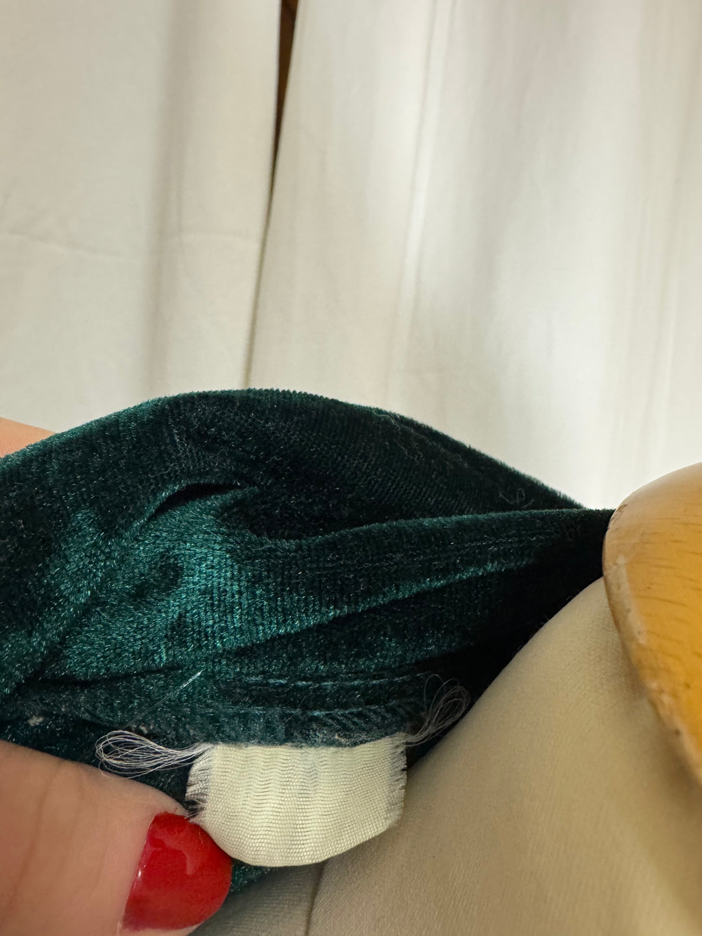 Robe de nuit verte