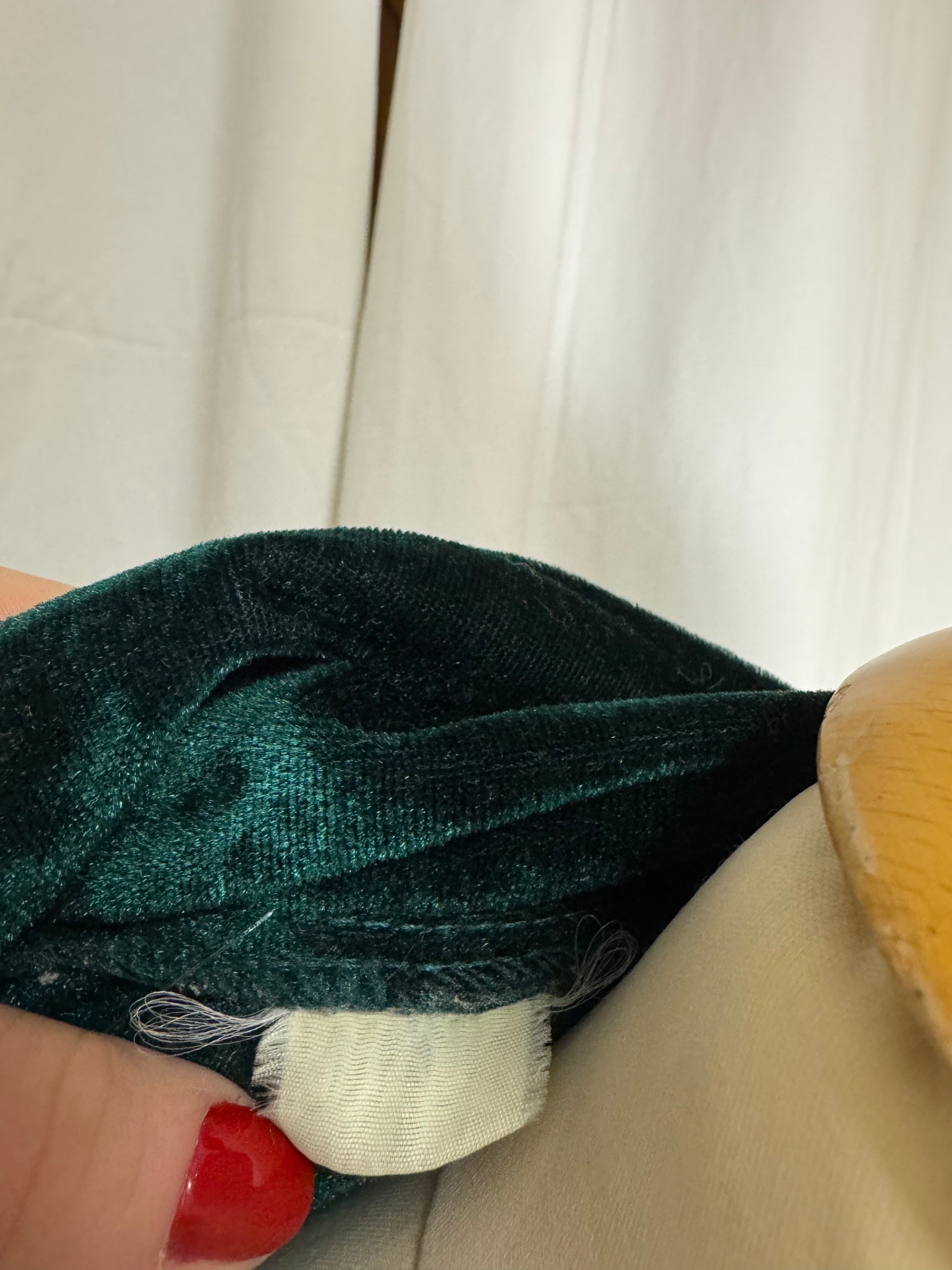 Robe de nuit verte