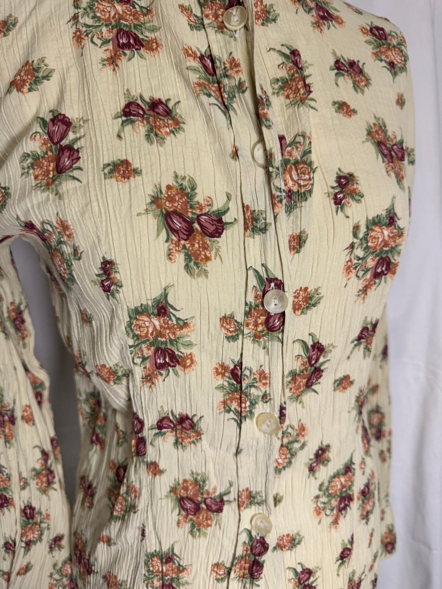 Chemise à fleurs