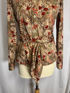 Chemise à motifs 70s