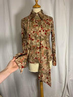 Chemise à motifs 70s