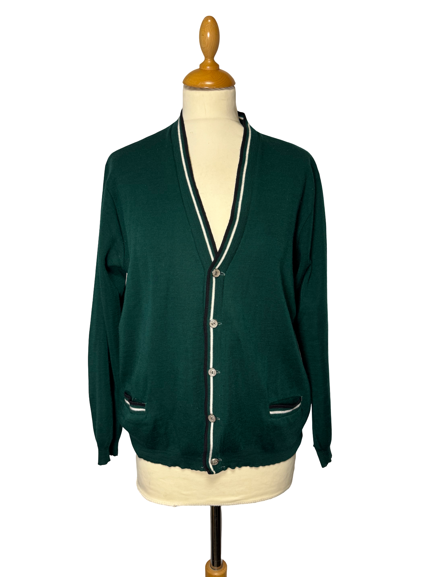 Gilet vert 70s