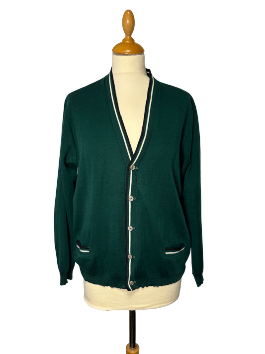 Gilet vert 70s