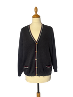 Cardigan gris 70s