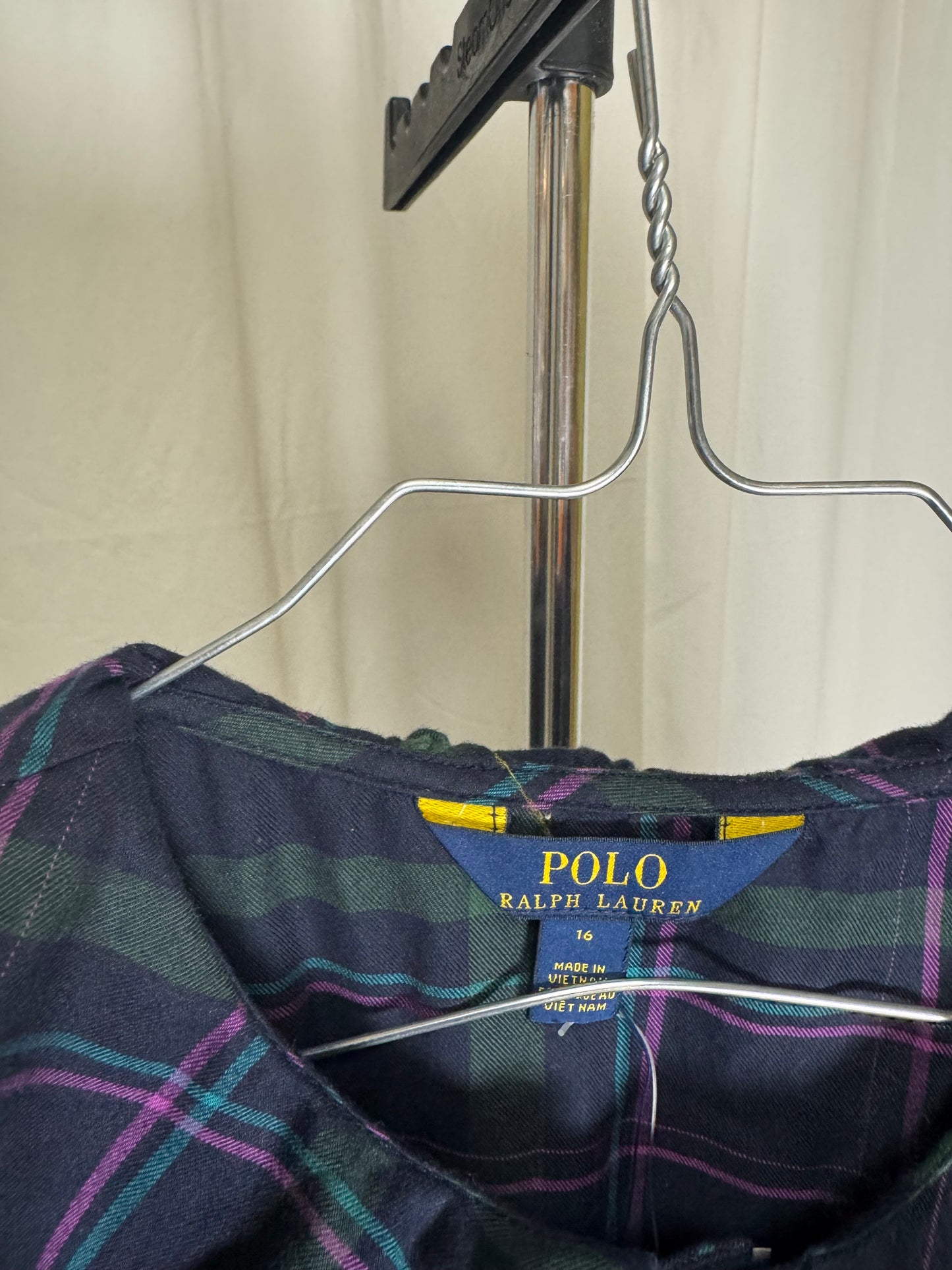 Robe écossaise Ralph Lauren