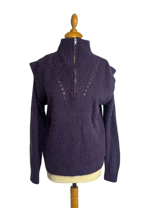 Pull violet La Petite Étoile