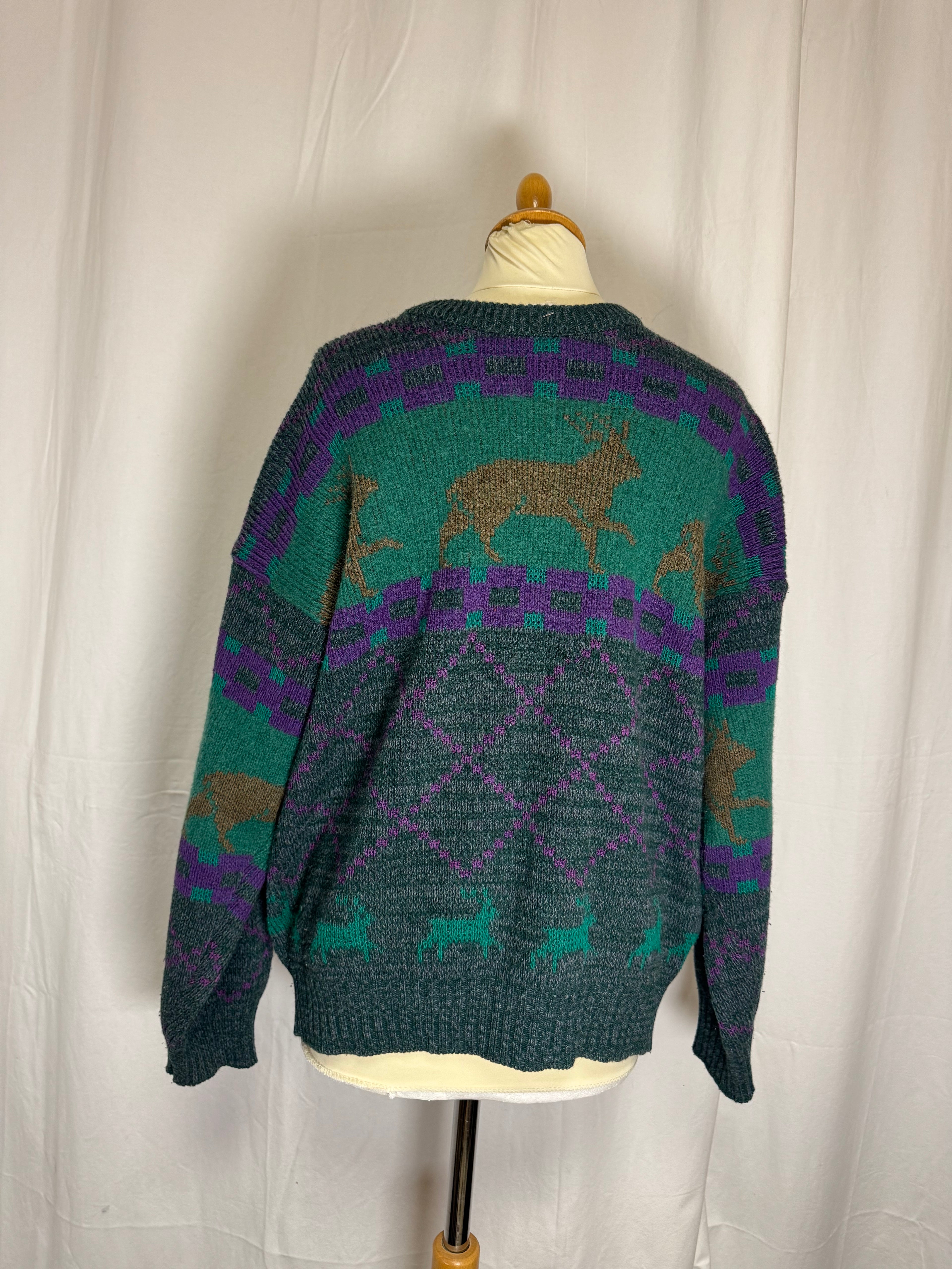 Pull à motifs 90s
