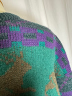 Pull à motifs 90s