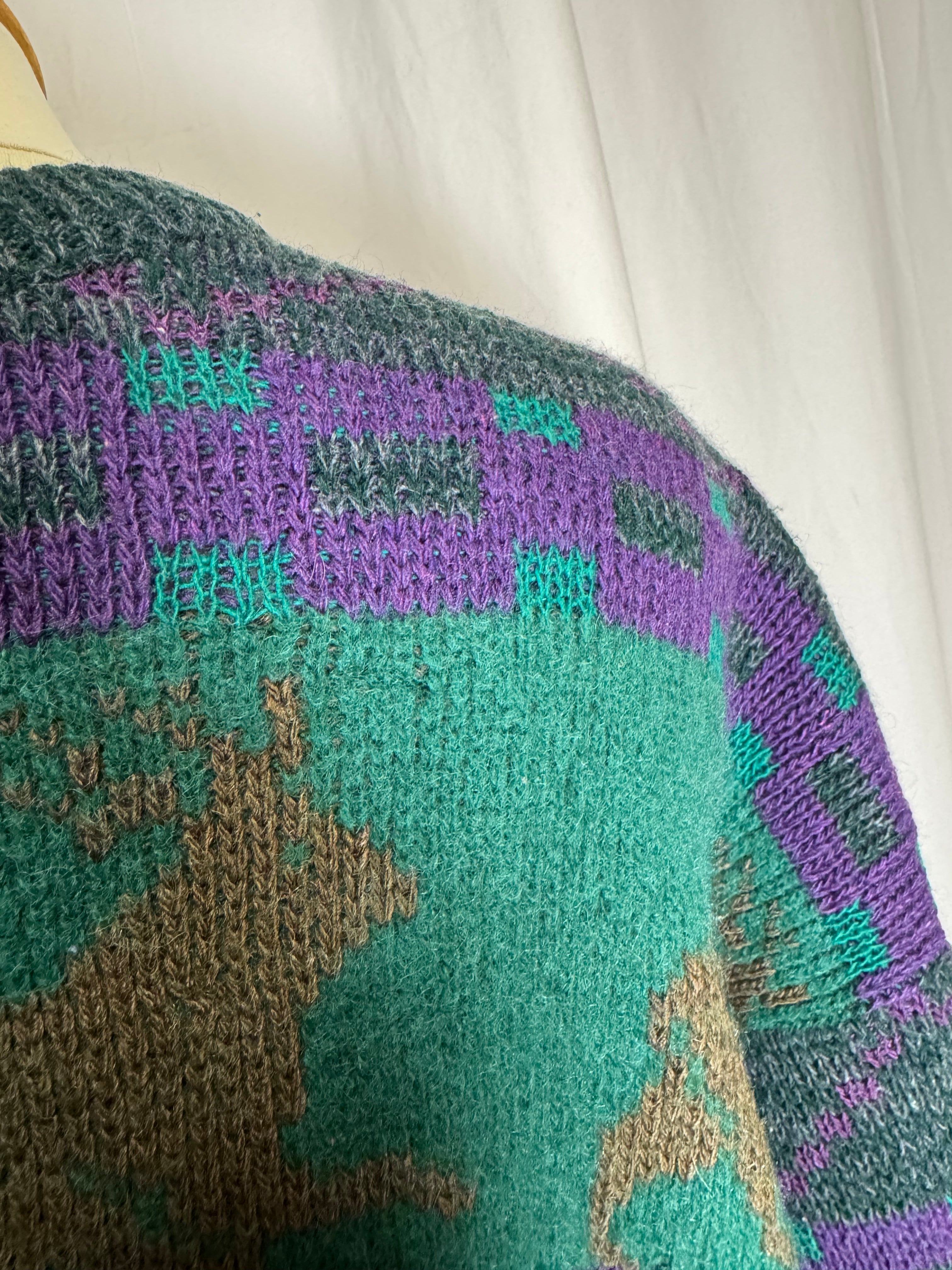 Pull à motifs 90s