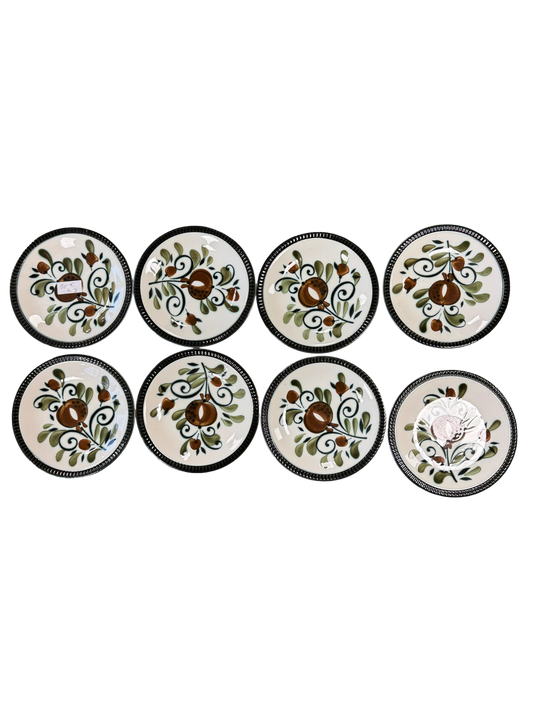 Assiettes à dessert Boch La Louvière