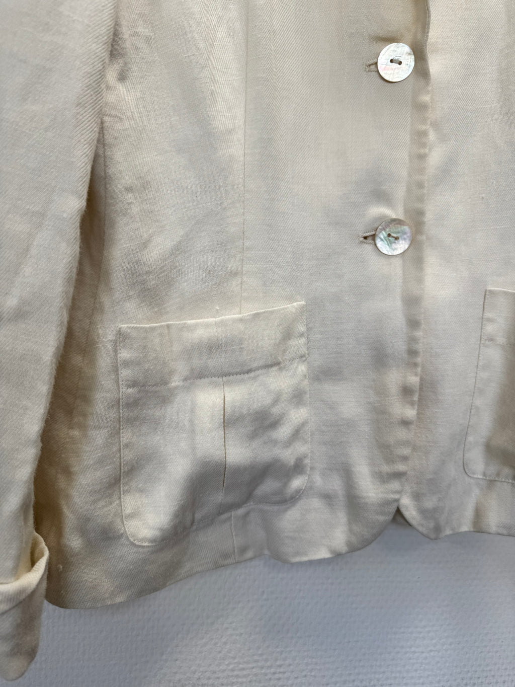 Veste blanche Zara
