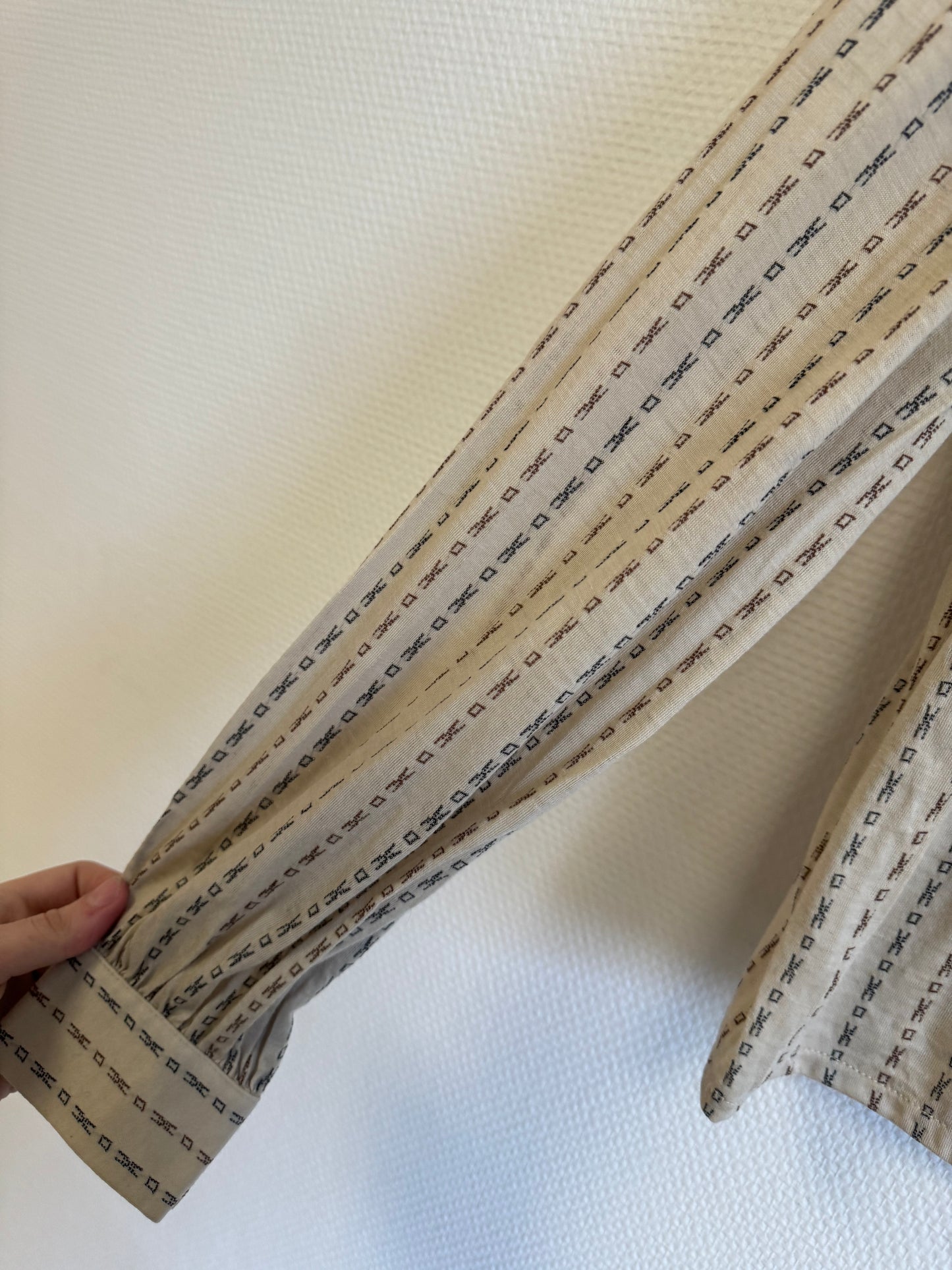 Chemise à motif 70s