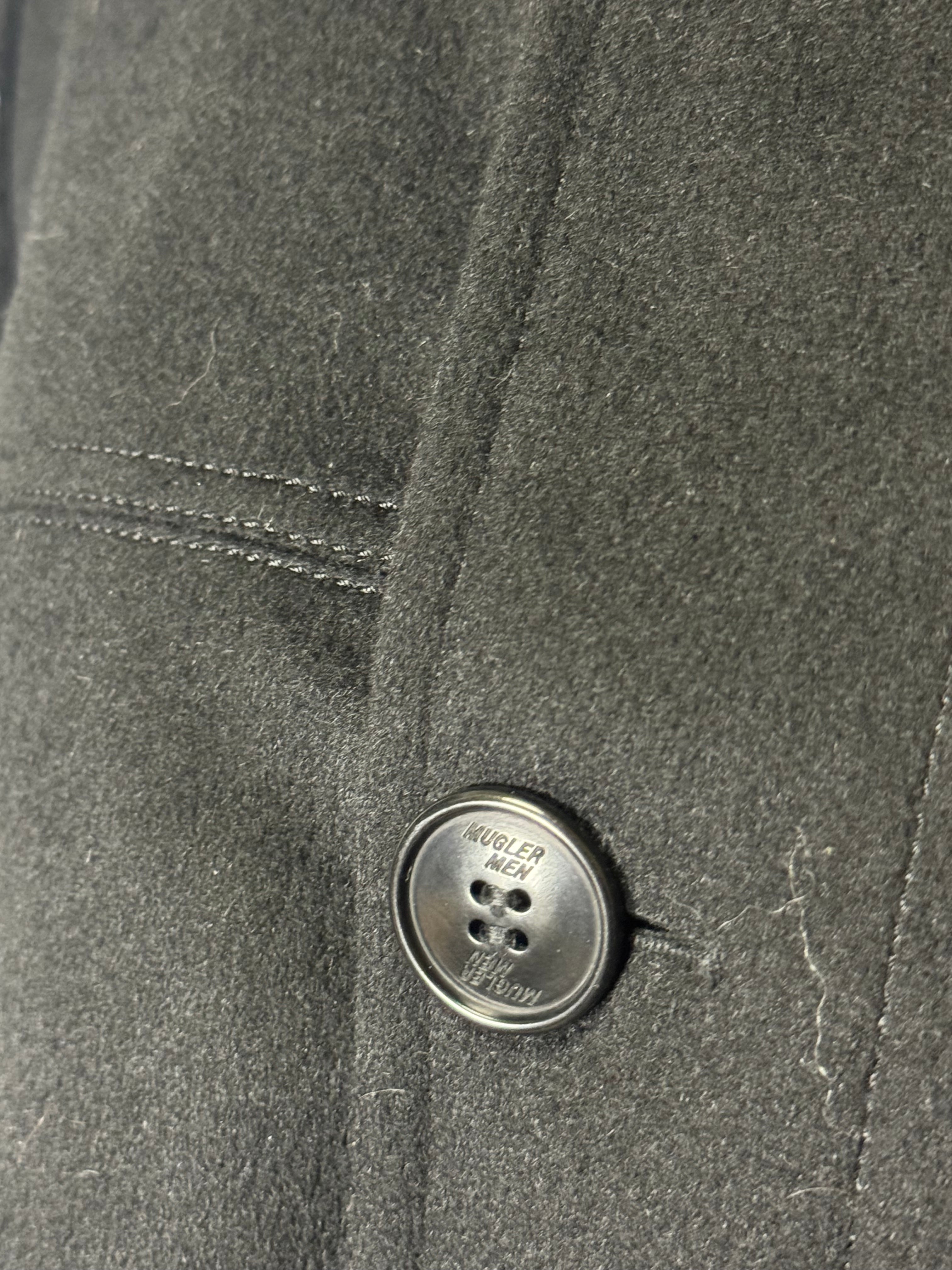 Manteau en laine Mugler