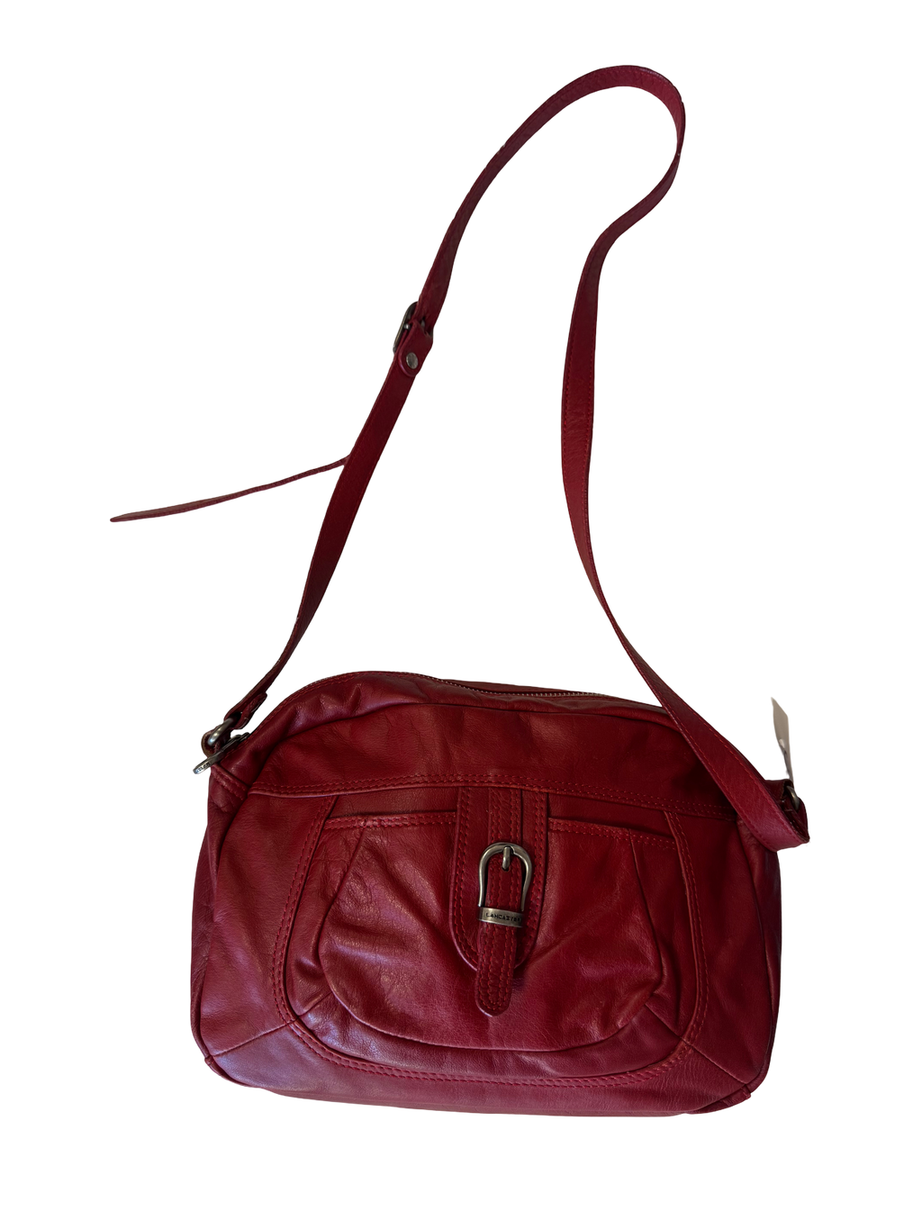 Sac en cuir rouge Lancaster