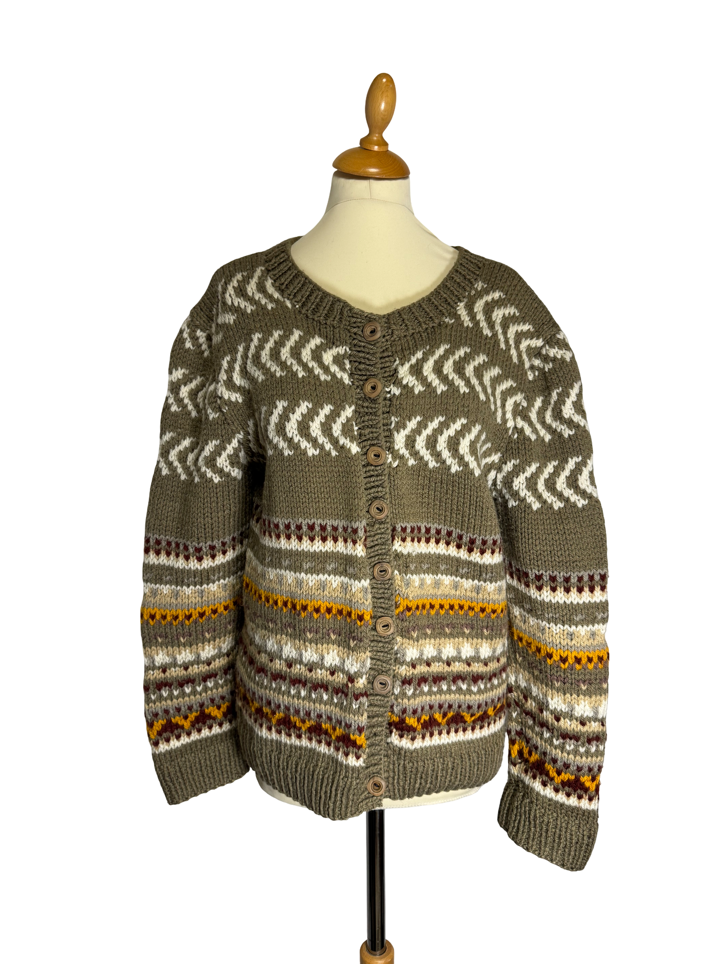 Cardigan à motifs 90s