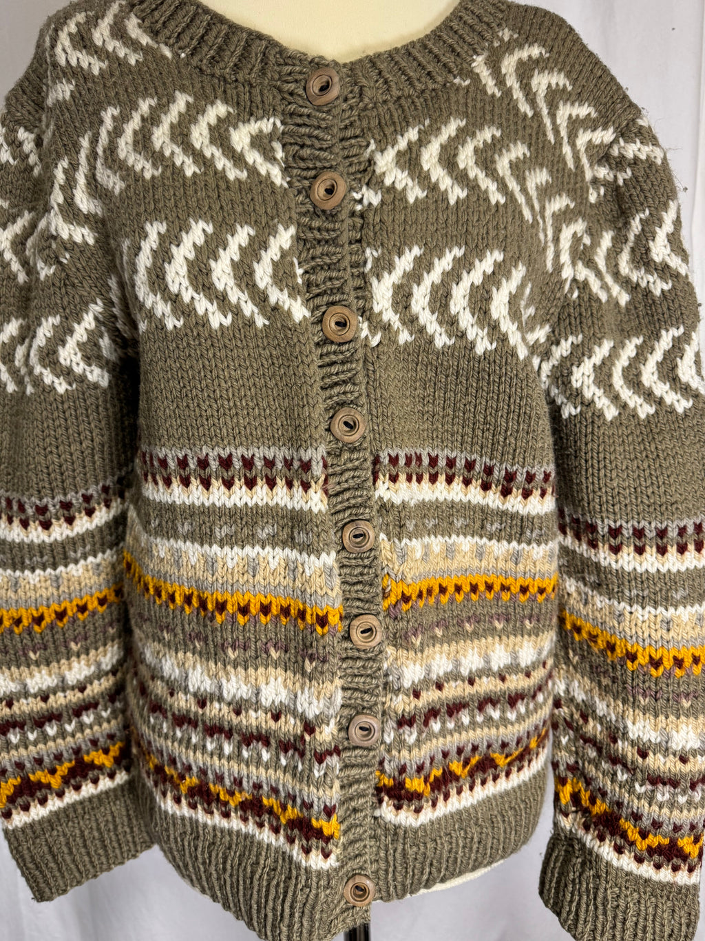 Cardigan à motifs 90s