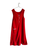 Robe rouge 60s