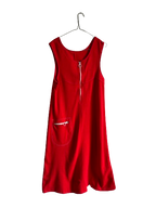 Robe rouge 60s