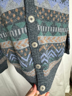 Cardigan à motifs 90s