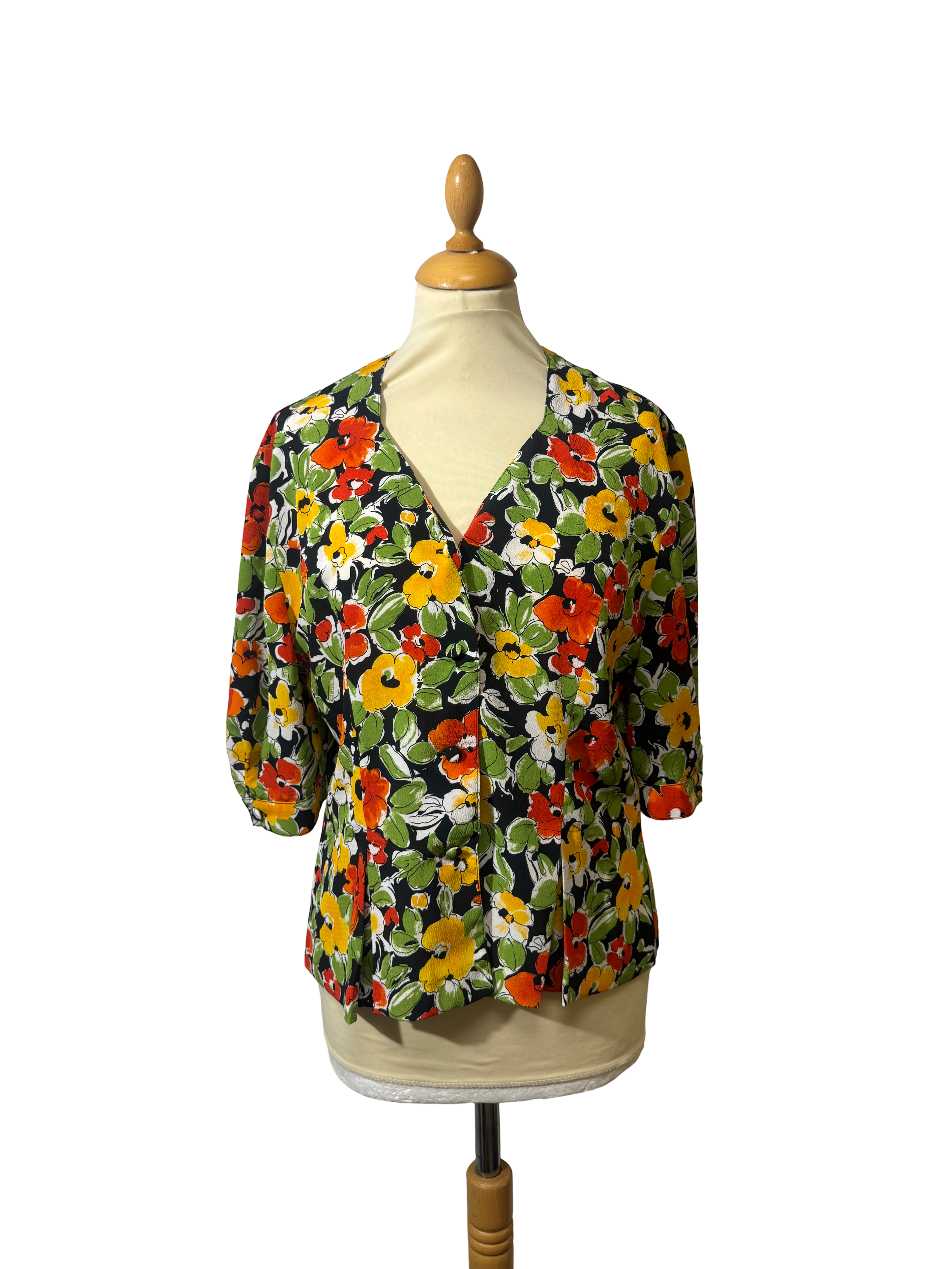 Chemise à fleurs
