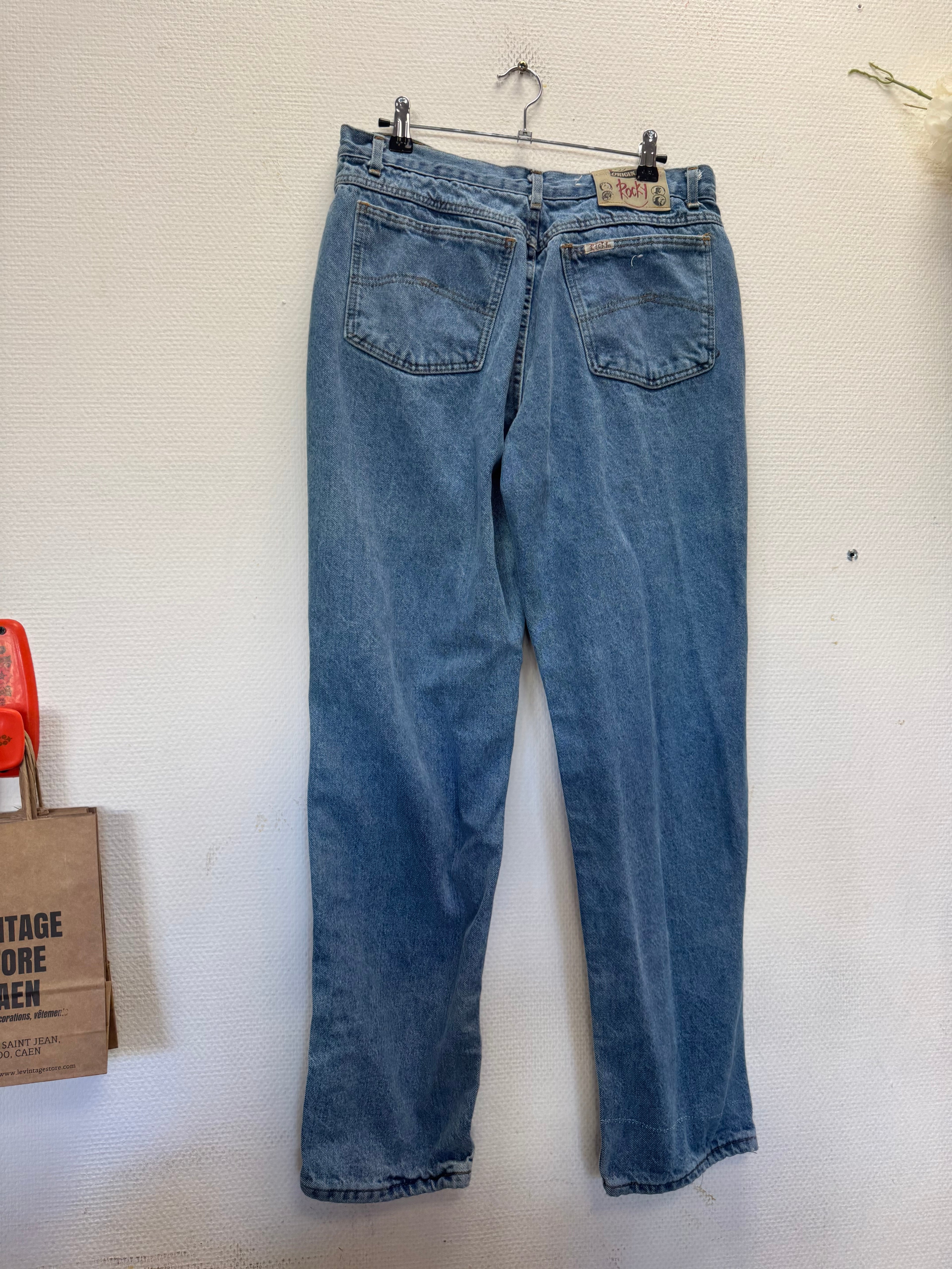 Jean bleu 90s