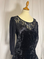 Robe en velours