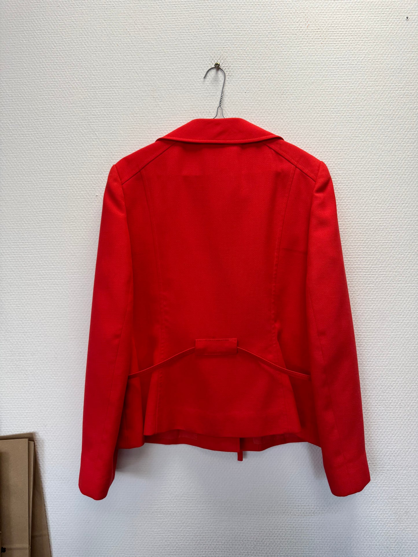Veste courte rouge 70s