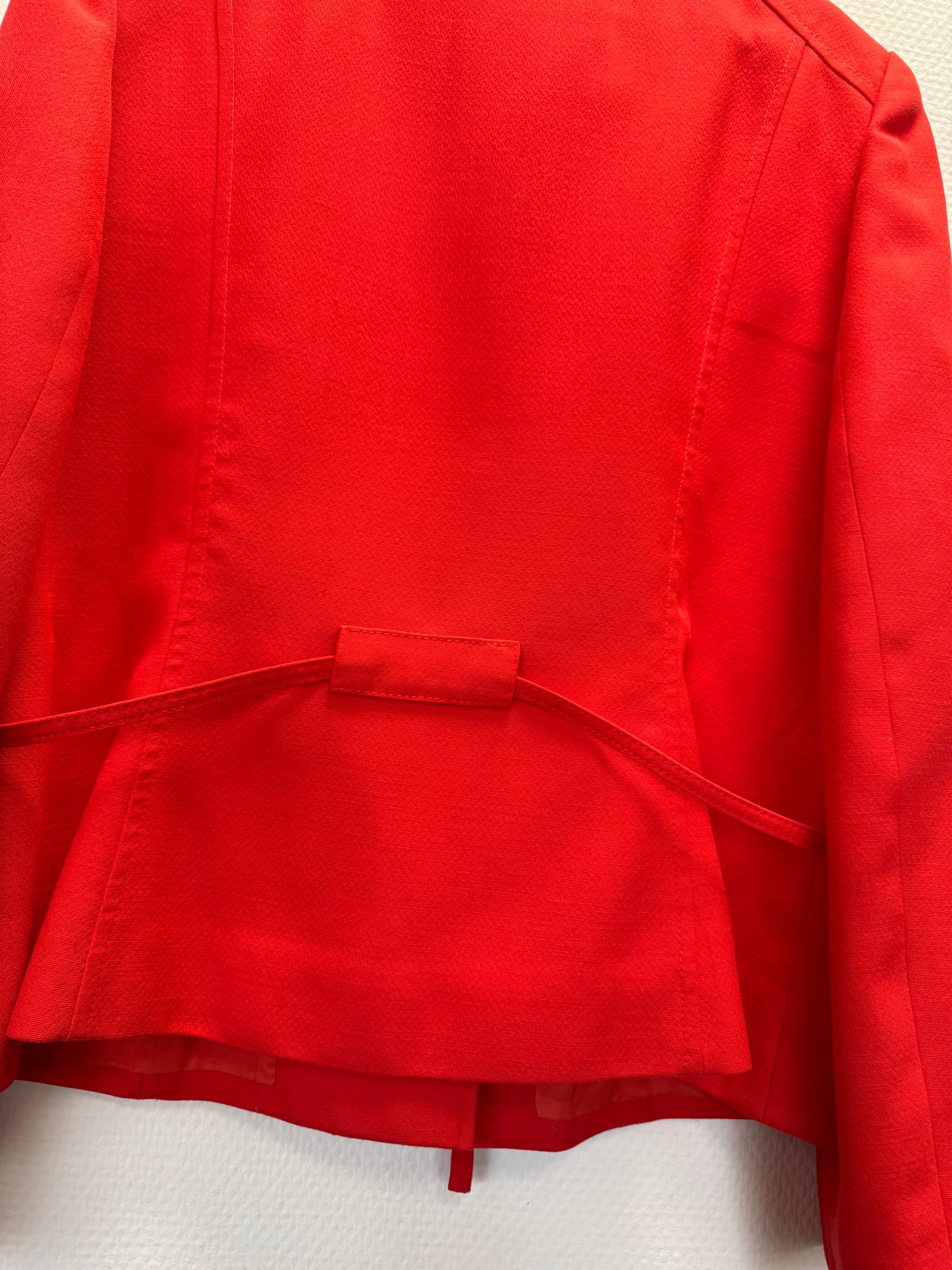 Veste courte rouge 70s