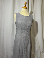 Robe longue en lin