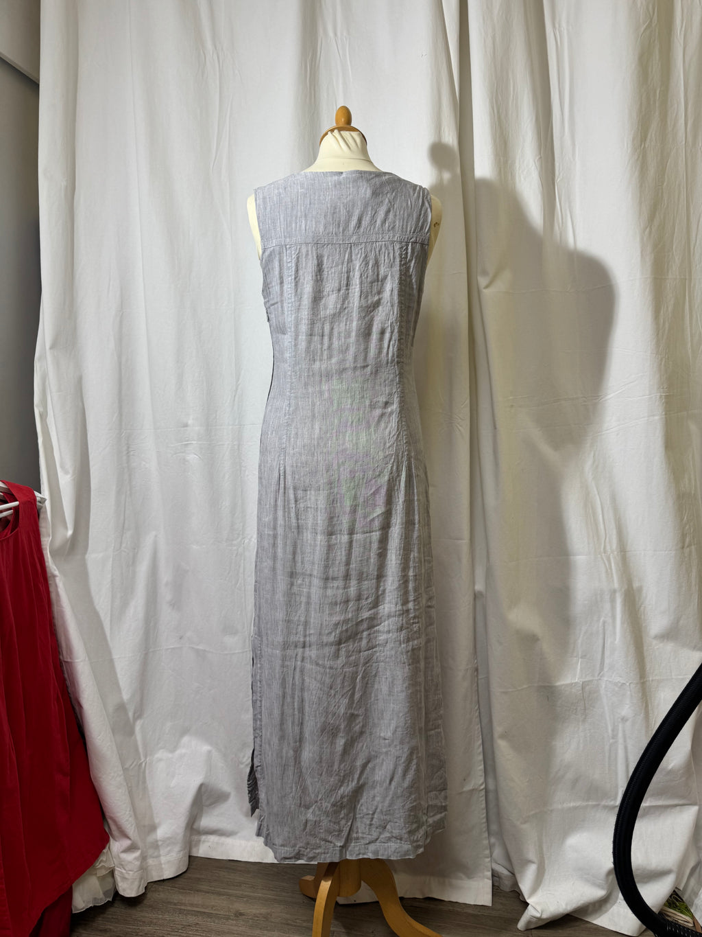 Robe longue en lin