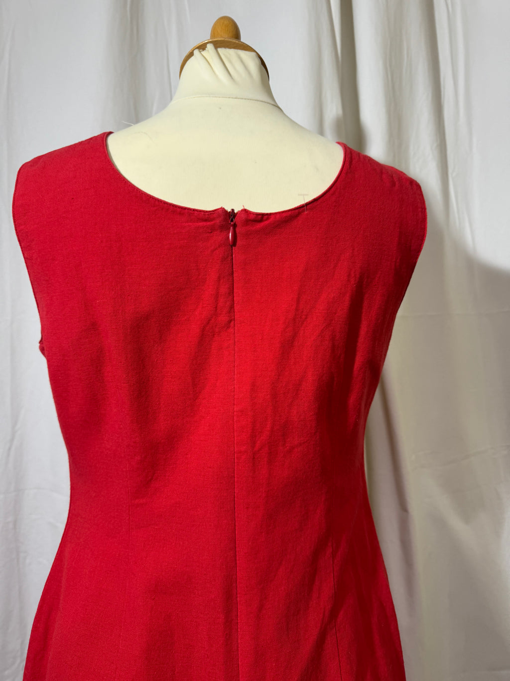 Robe courte rouge