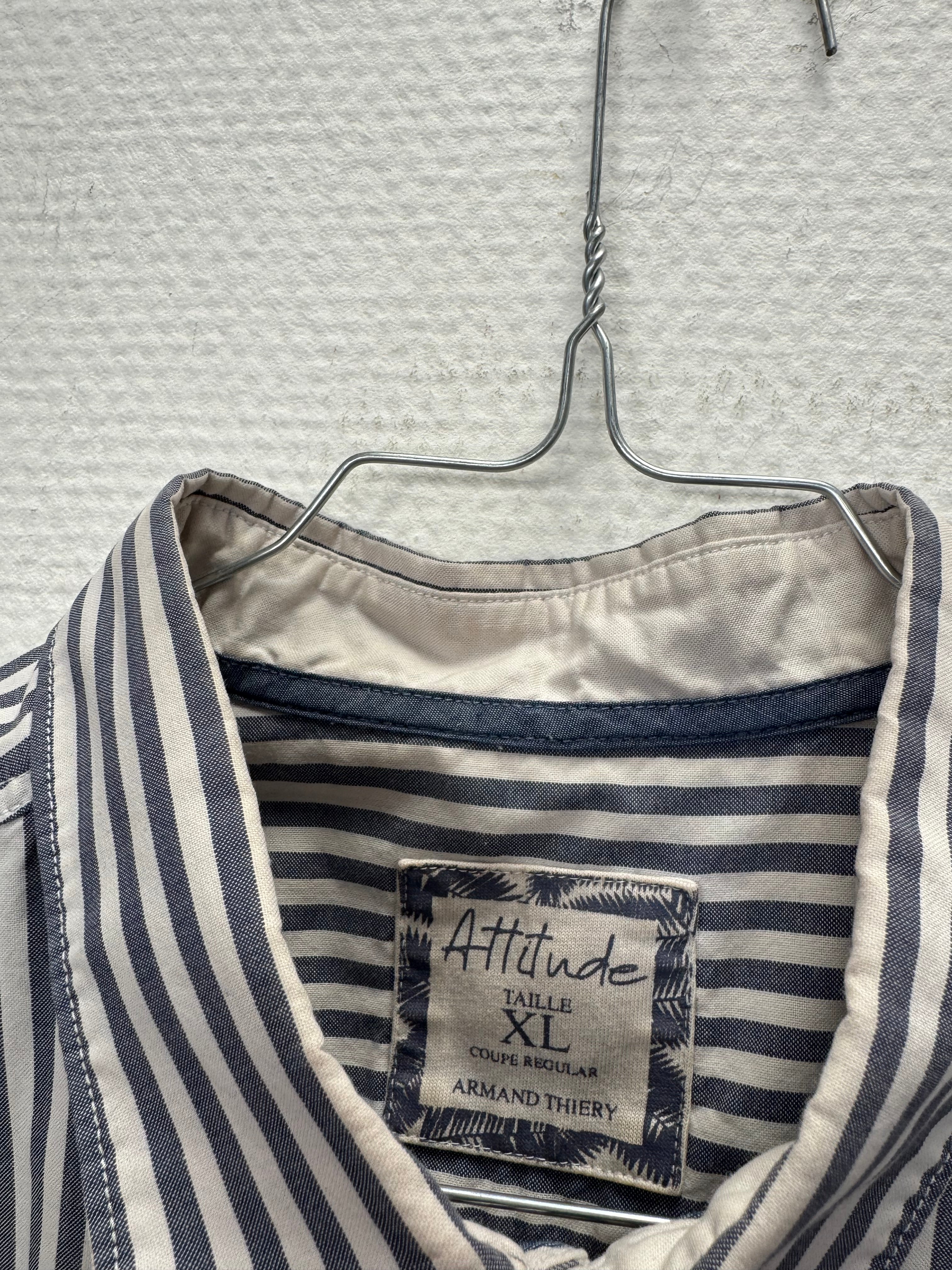 Chemise à rayures