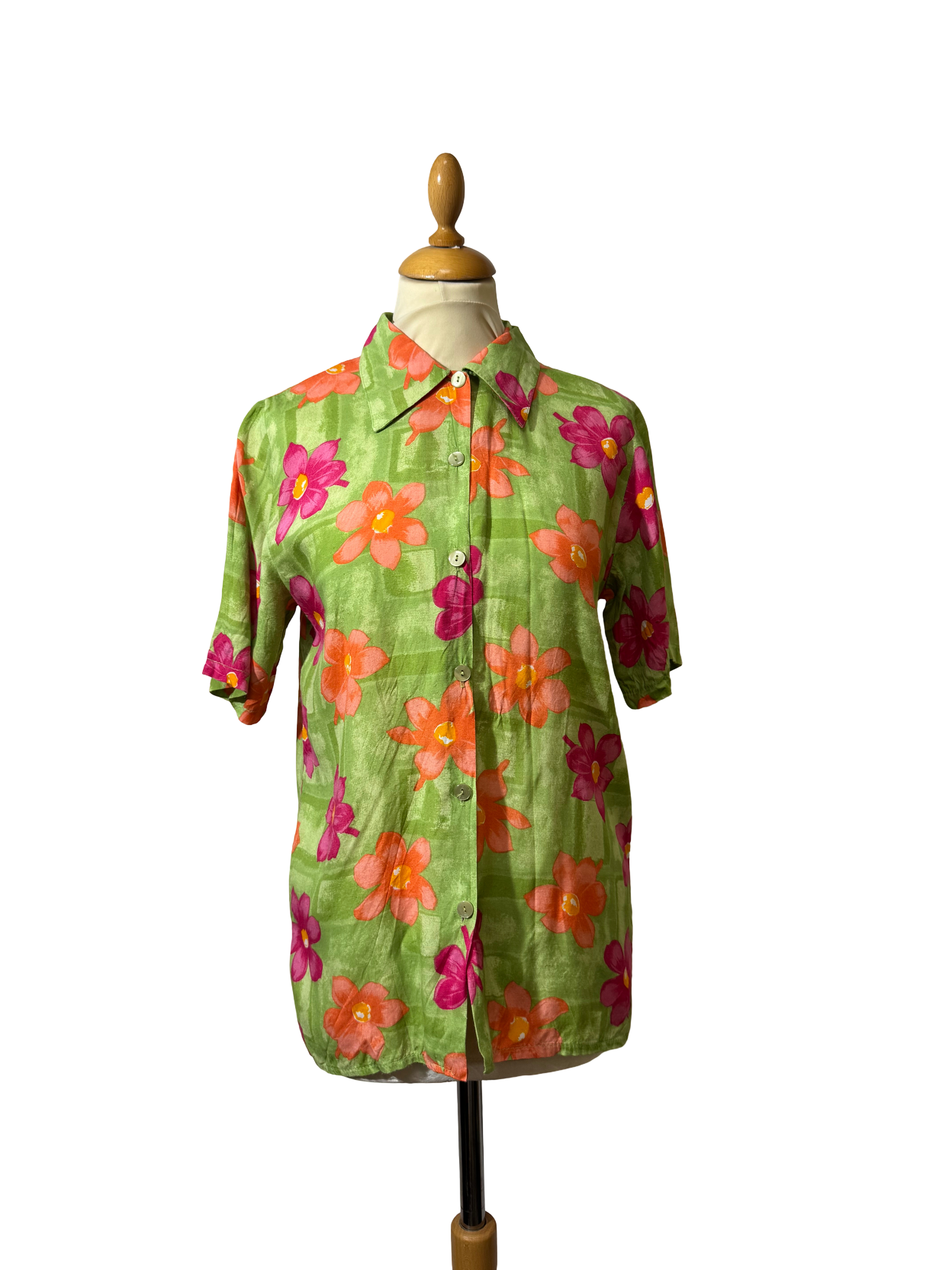 Chemise à fleurs