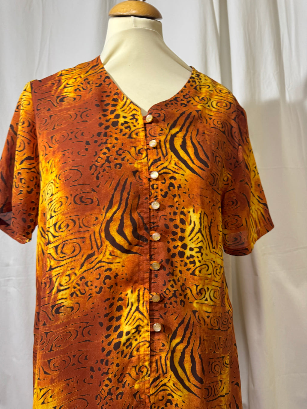 Ensemble jupe à motifs
