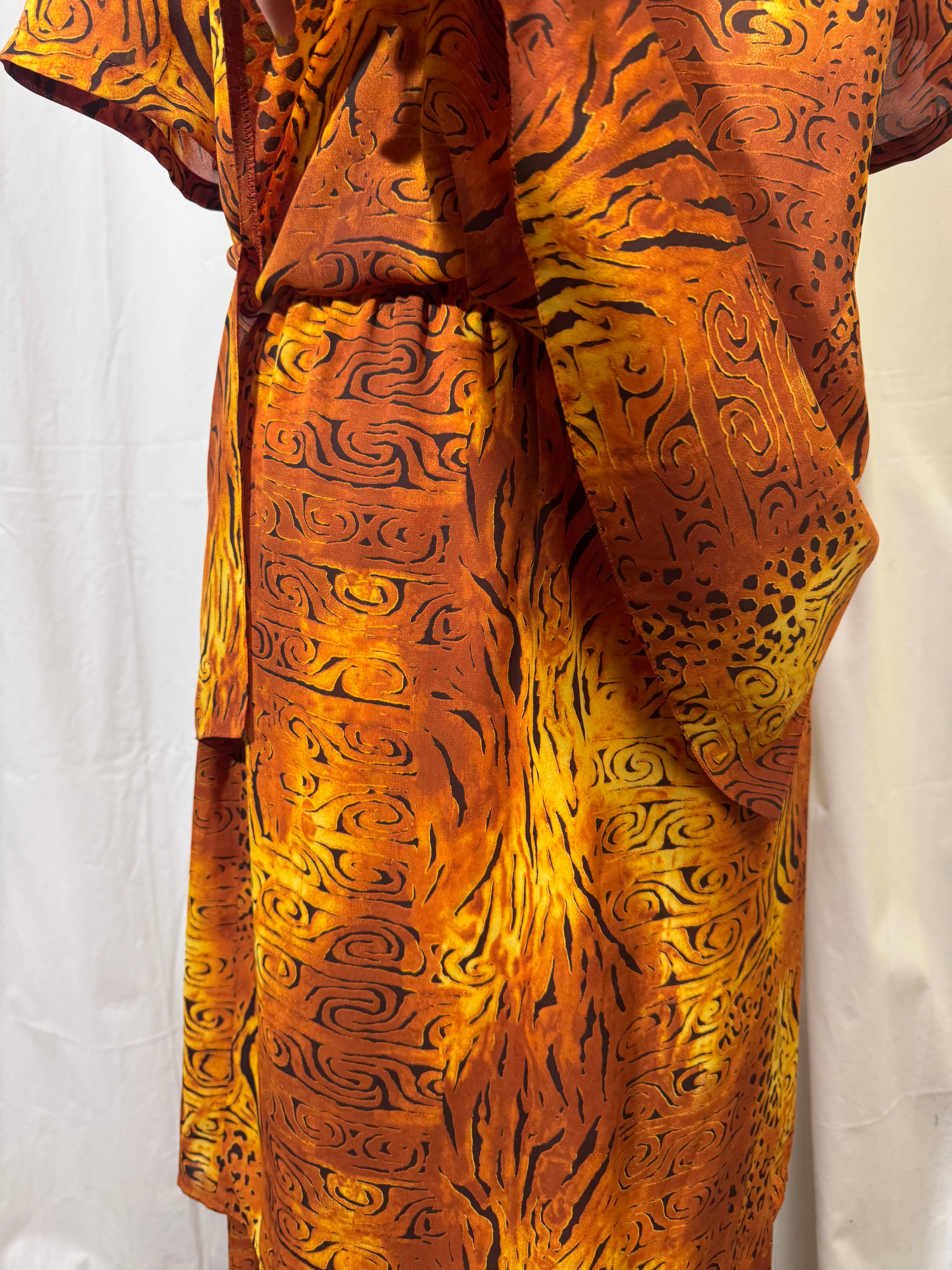 Ensemble jupe à motifs