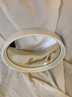 Miroir blanc 70s