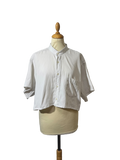 Chemise courte blanche