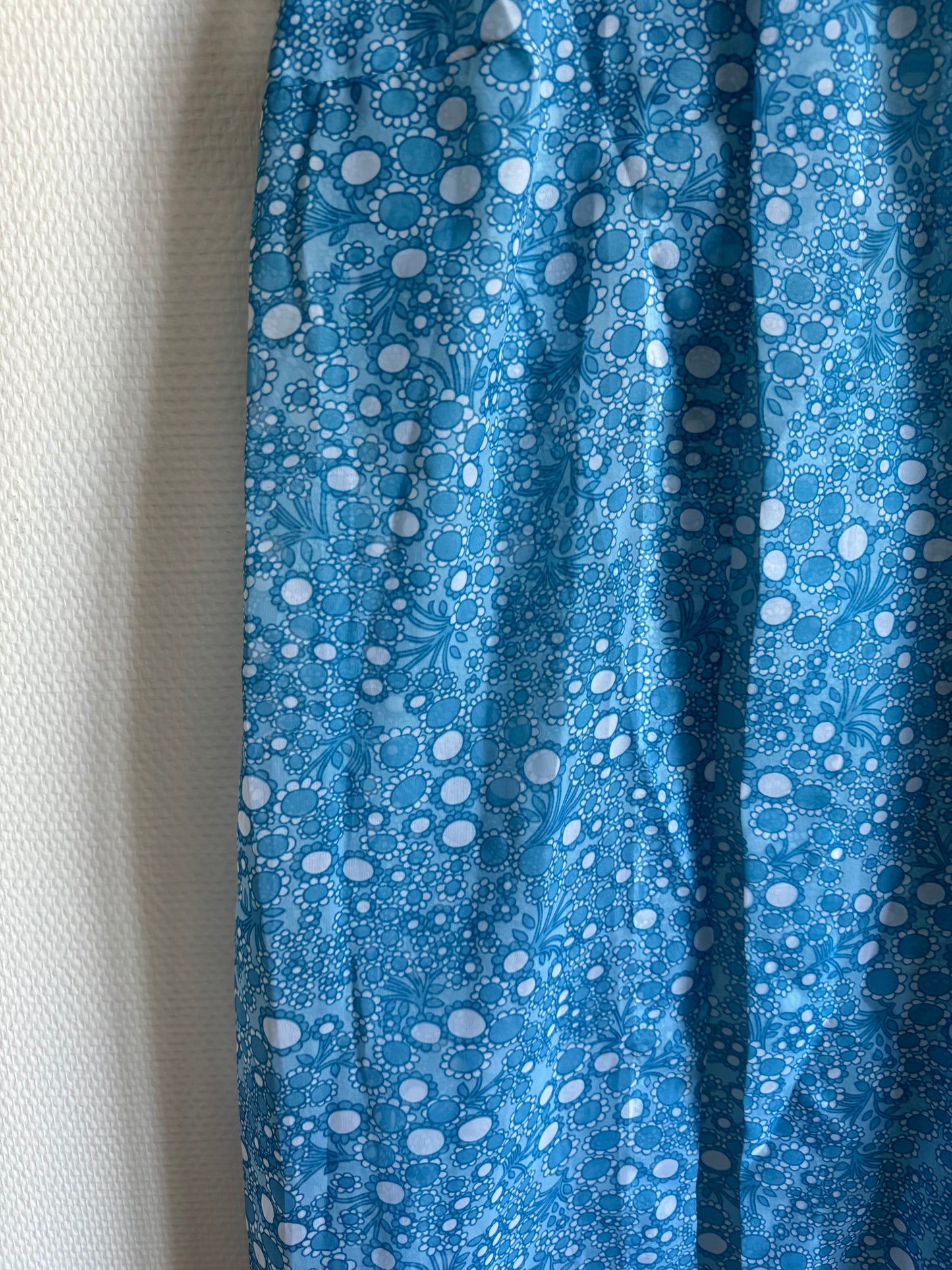 Blouse à fleurs 70s