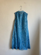 Blouse à fleurs 70s