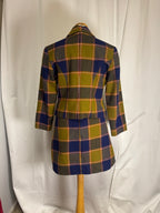 Tailleur jupe écossais