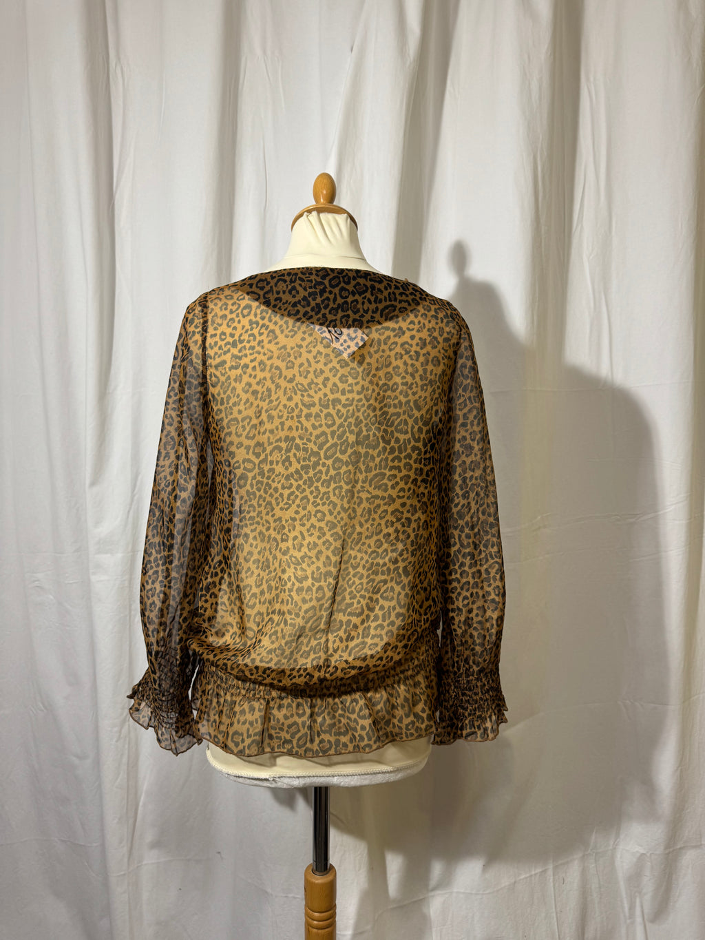 Blouse léopard