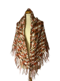 Châle en crochet 70s