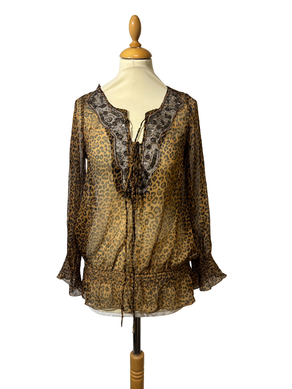 Blouse léopard