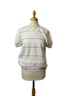 Pull à motifs 70s